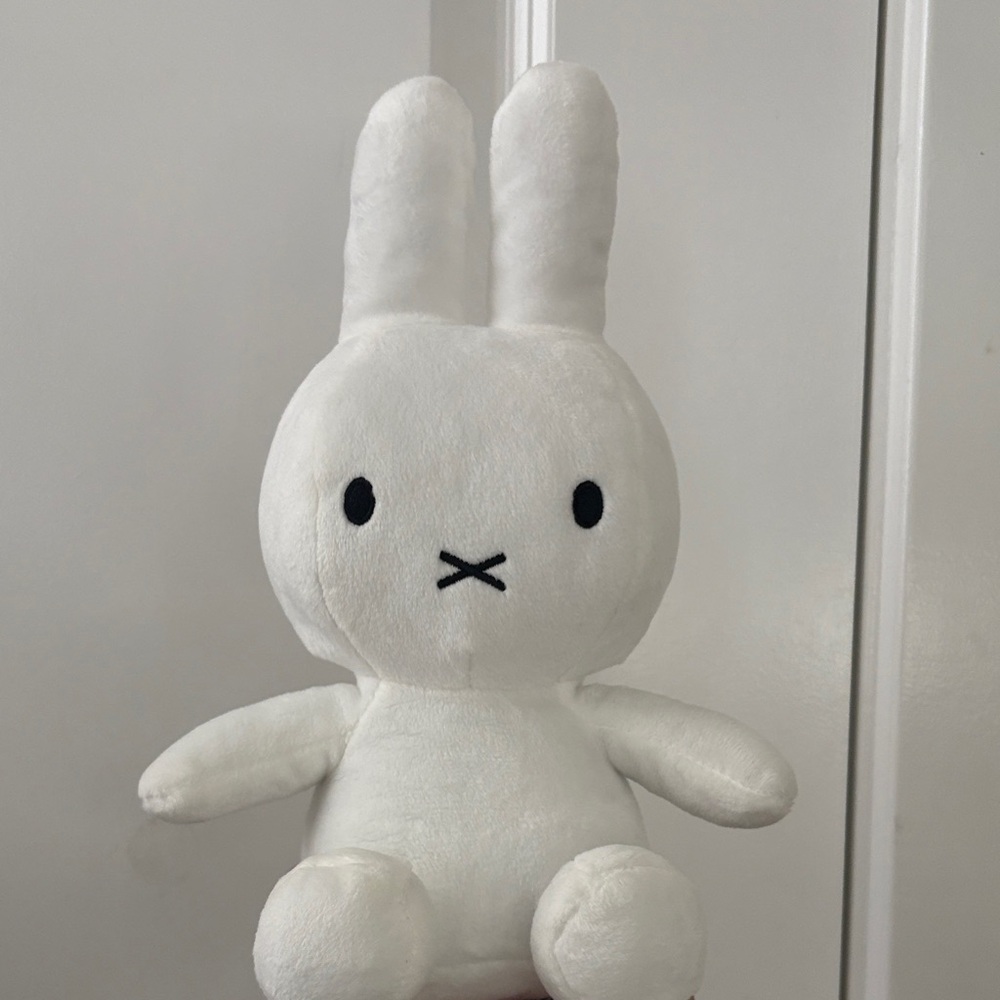 Miffy White Plush Bunny Toy